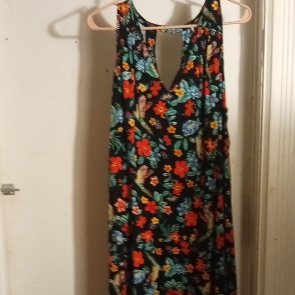 Old Navy Multicolor Floral Dress